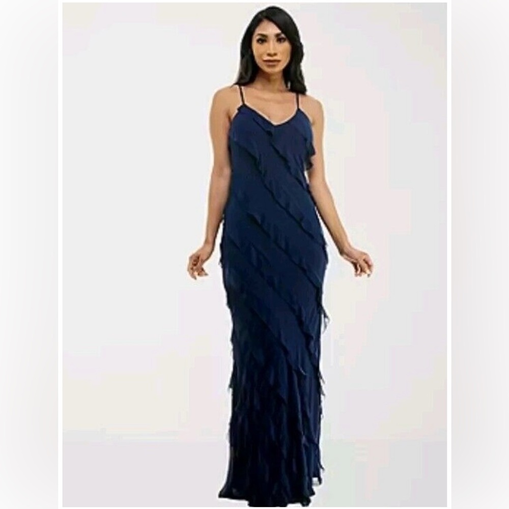 Premier Amour Midnight Blue Dress